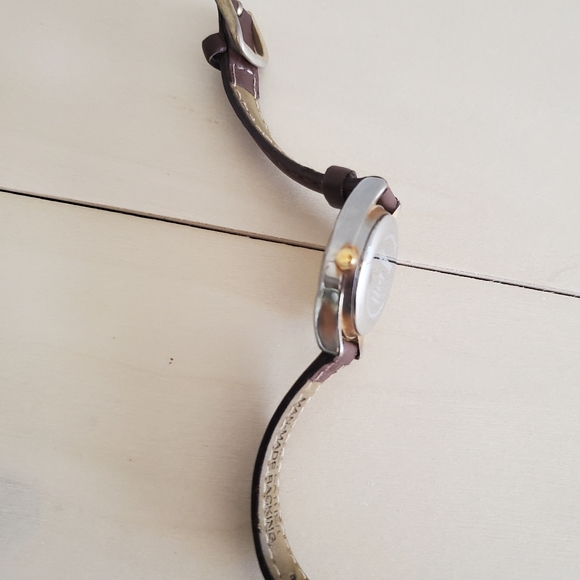 Disney Mickey Mouse vintage Watch brown leather band - Picture 6 of 8